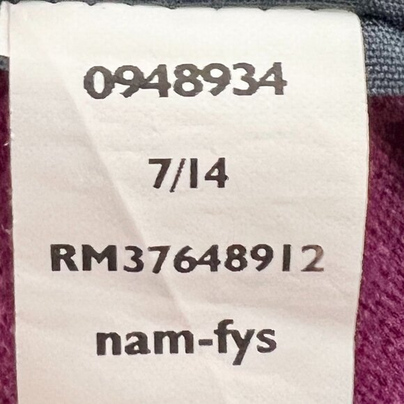 Tommy Hilfiger Womens Polka Dot Purple Sweater V-Neck Long Sleeve Size Medium - Picture 10 of 10